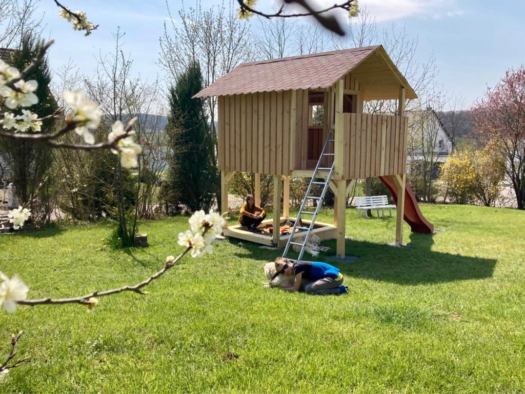 Pension Höchemer Bad Bocklet Exteriör bild